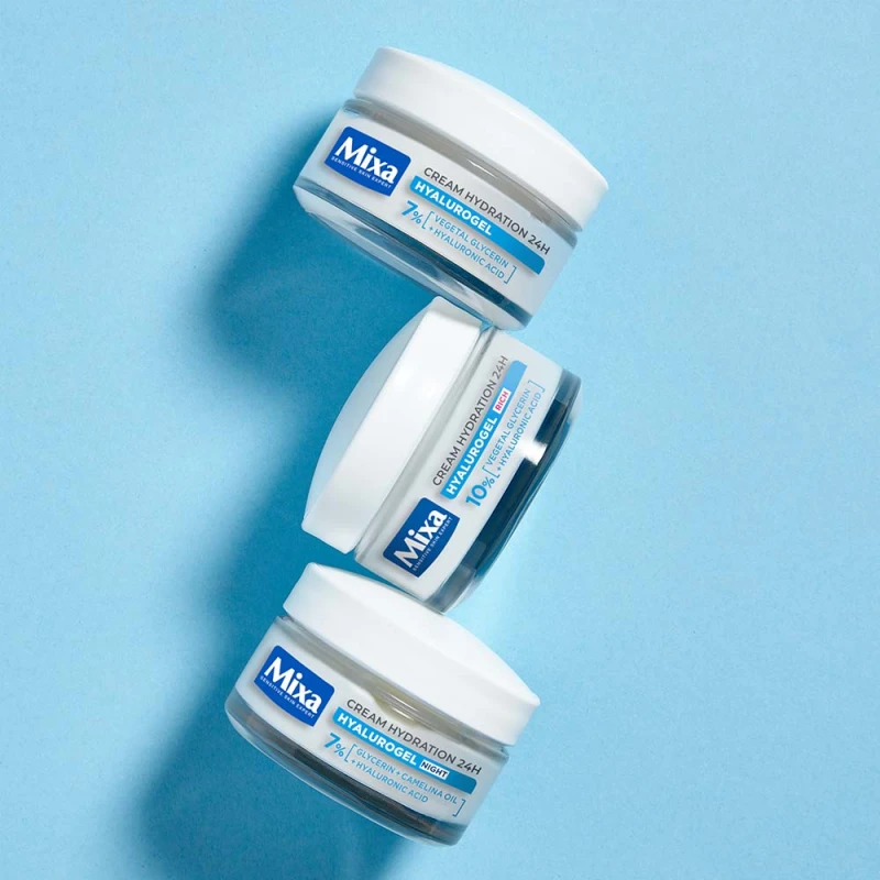 Hyalurogel intenzív hidratáló krém (7%) érzékeny és dehidratált bőrre (50 ml)