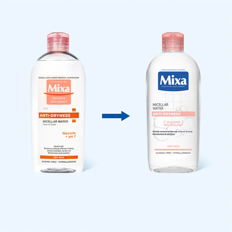 Micellás víz száraz és érzékeny bőrre (400 ml)