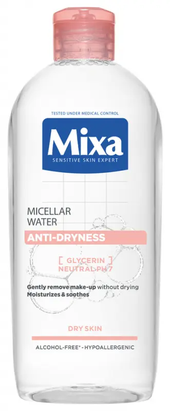 MIXA Micellás víz száraz és érzékeny bőrre (400 ml)
