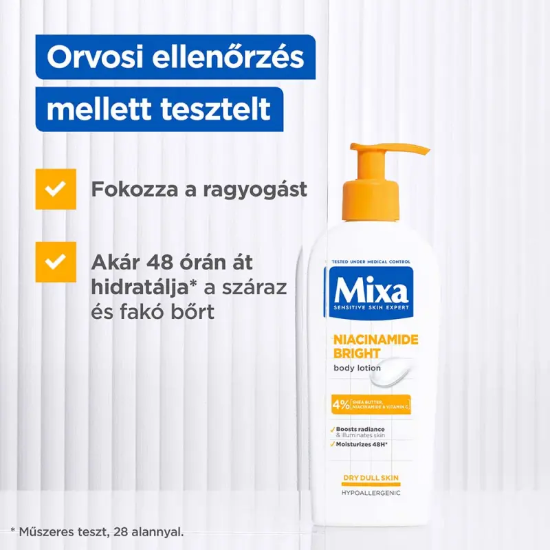 Niacinamide Bright Testápoló 250 ml