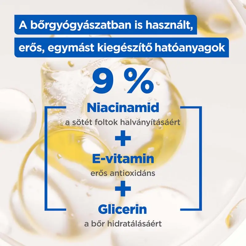 Niacinamide Bright Védő és korrigáló krém sötét foltok ellen SPF 50 (50 ml)