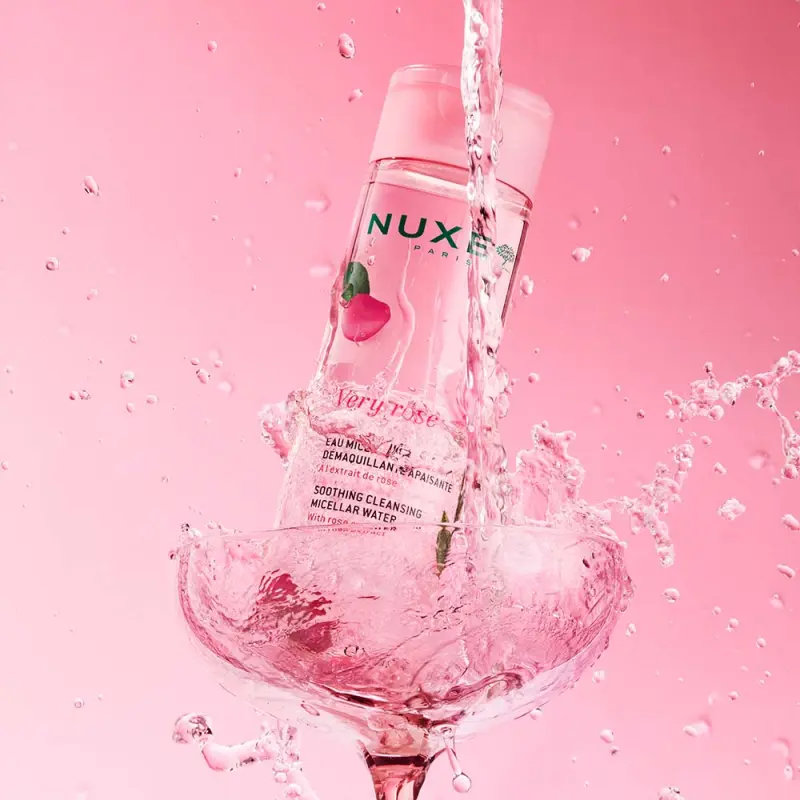 Very Rose 3 az 1-ben Nyugtató arctisztító micellás víz (400 ml)