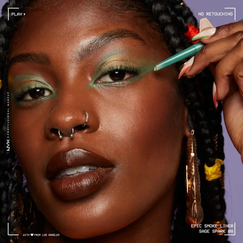 Epic Smoke Angled Liner & Blender - Sage Sp