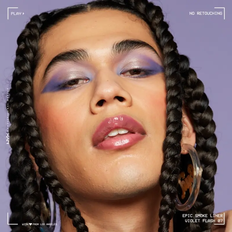 Epic Smoke Angled Liner & Blender - Violet