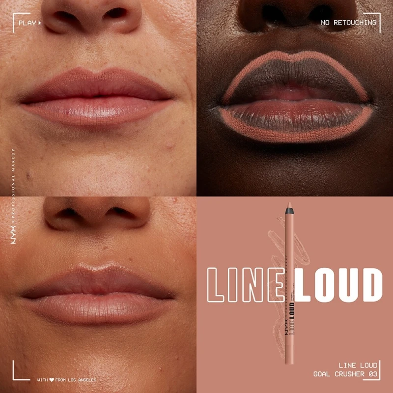 Line Loud Lip Liner - Goal Crusher