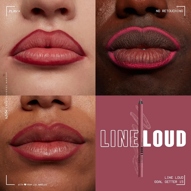 Line Loud Lip Liner - Goal Getter