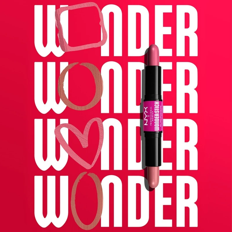 Wonder Stick Cream Blush - Deep Magenta n Ginger (8 g)