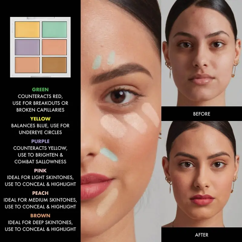 3C Palette - Color Correcting Concealer (9 g)