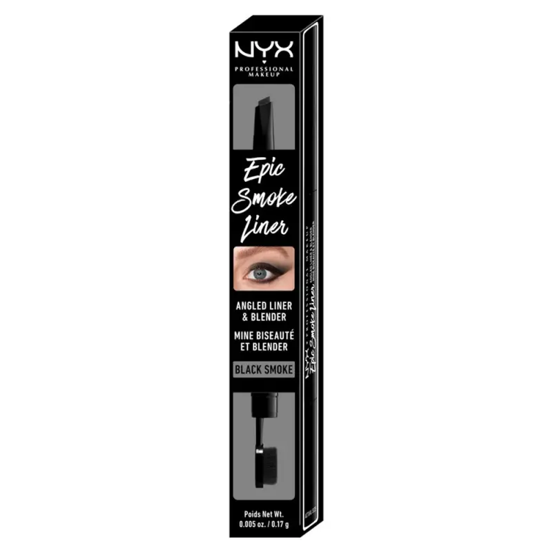Epic Smoke Angled Liner & Blender - Black S