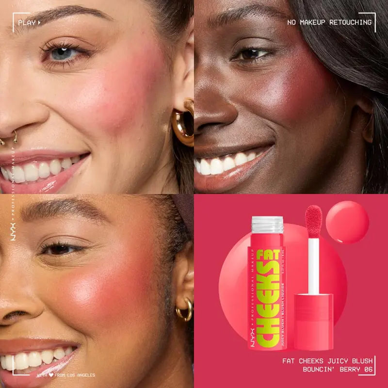 Fat Cheeks Pirosító Bouncin Berry 8 ml