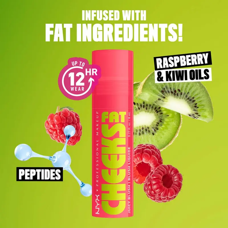 Fat Cheeks Pirosító Bouncin Berry 8 ml