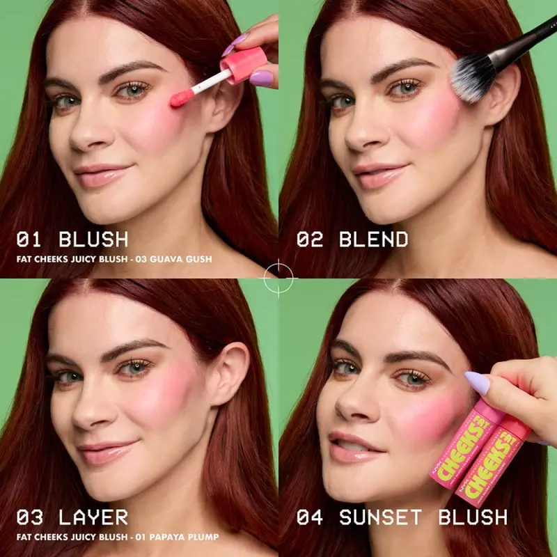 Fat Cheeks Pirosító Bouncin Berry 8 ml