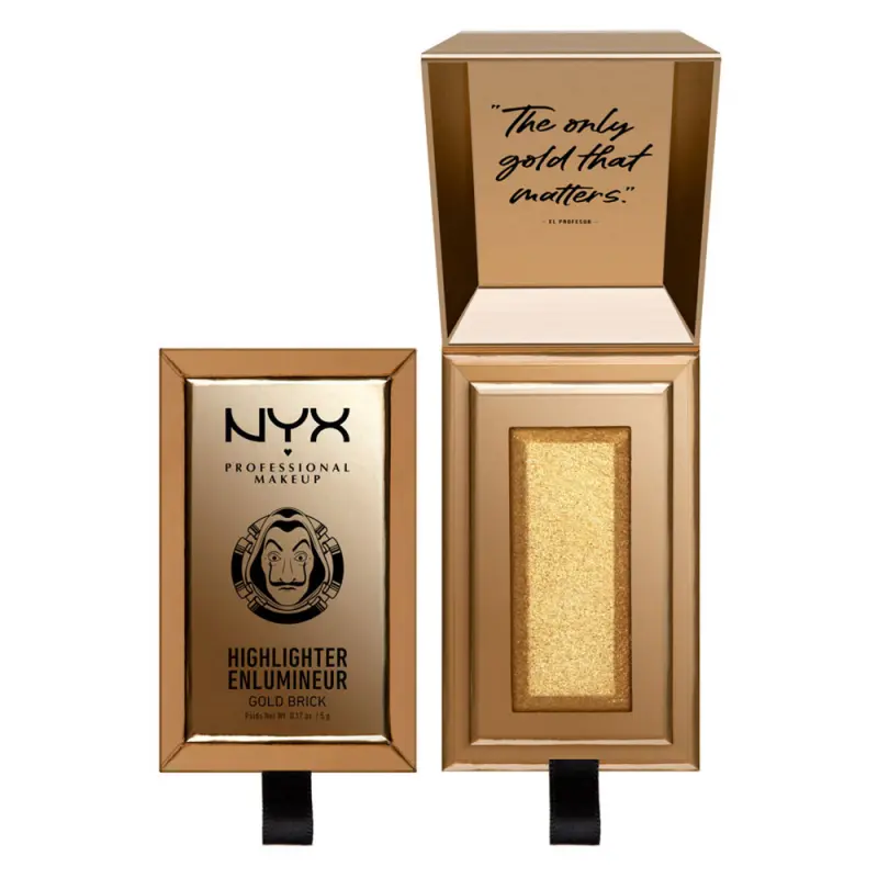 La Casa De Papel Gold Bar Highlighter Singles Gold Bar (5 g)