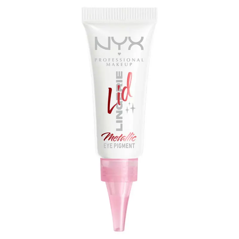 NYX PROFESSIONAL MAKEUP Lid Lingerie Cream Eye Pigment Krémes szemhéjfesték 01 Satin Silver 6 ml