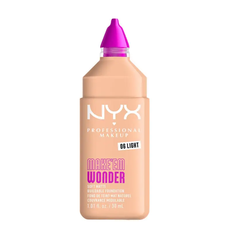 Make 'EM Wonder Foundation alapozó 06 Light 30 ml