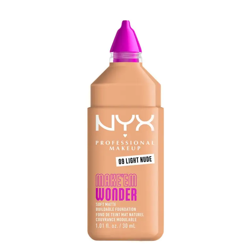 Make 'EM Wonder Foundation alapozó 09 Light Nude 30 ml