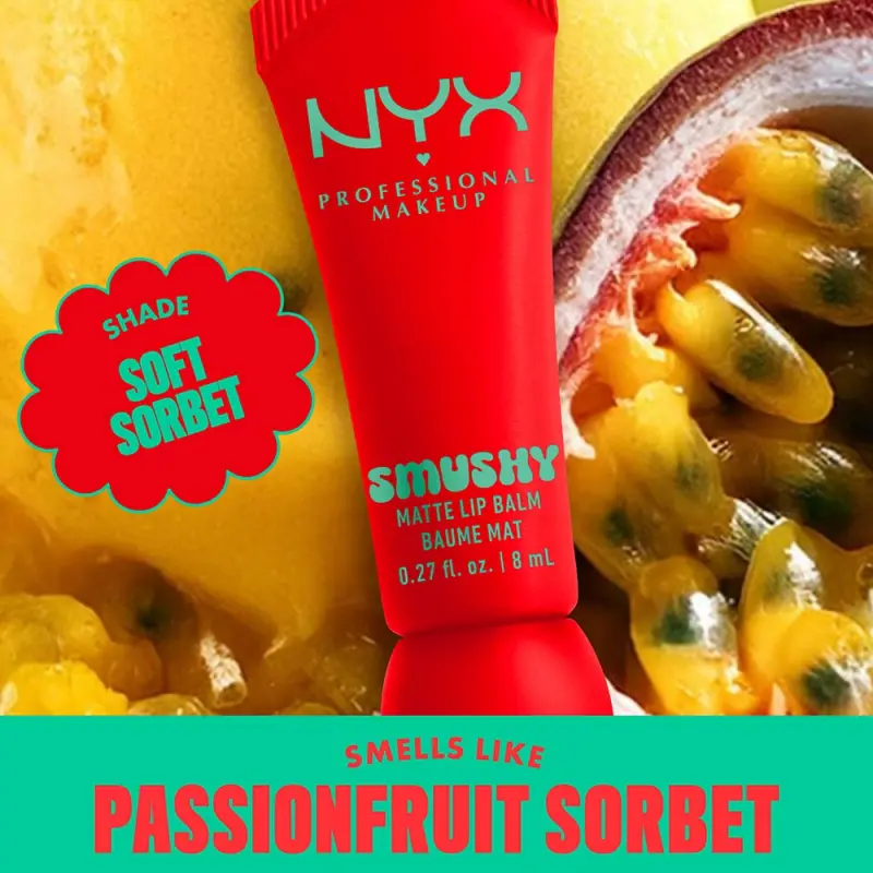 Smushy Matte Lip Balm Ajakbalzsam Soft Sorbert 8 ml