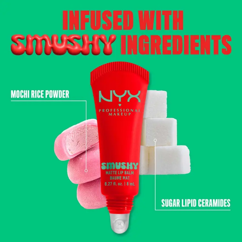Smushy Matte Lip Balm Ajakbalzsam Soft Sorbert 8 ml