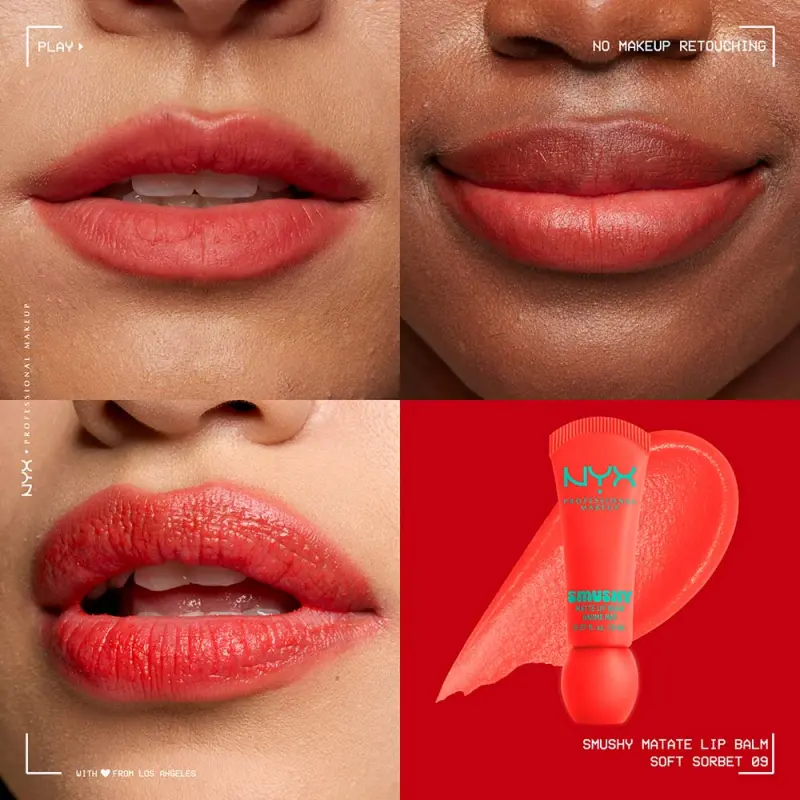 Smushy Matte Lip Balm Ajakbalzsam Soft Sorbert 8 ml