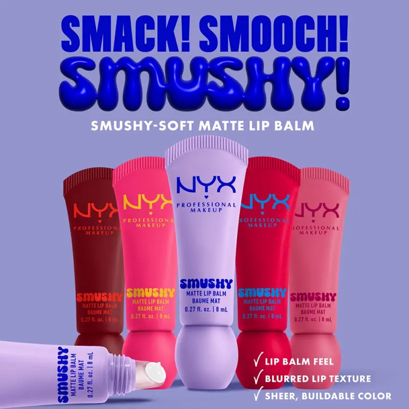 Smushy Matte Lip Balm Ajakbalzsam Swipe 2 Smooth 8 ml