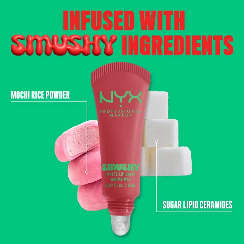 Smushy Matte Lip Balm Ajakbalzsam Snuggle SZN 8 ml