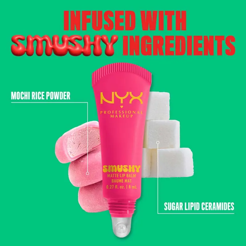 Smushy Matte Lip Balm Ajakbalzsam Sweet Smack 8 ml