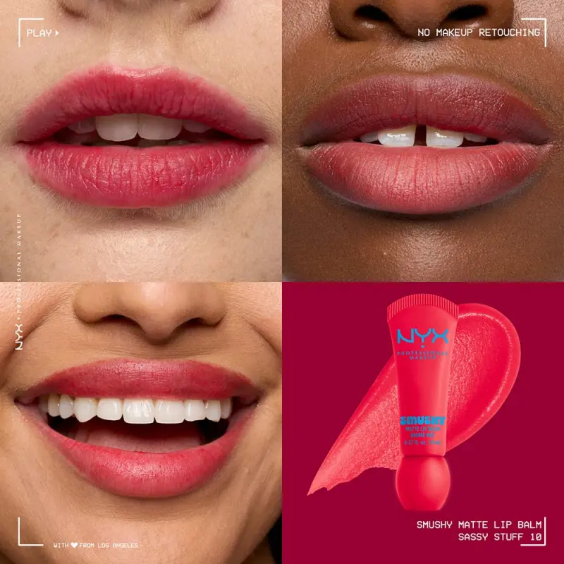 Smushy Matte Lip Balm Ajakbalzsam Sassy Stuff 8 ml