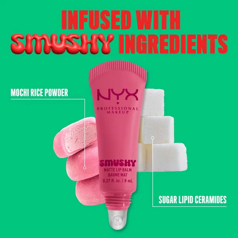 Smushy Matte Lip Balm Ajakbalzsam Swipe Sesh 8 ml