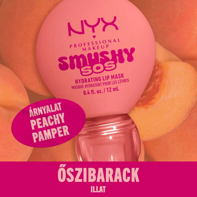 Smushy SOS ajakápoló maszk 03 Peachy Pamper 12 ml