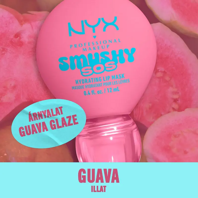 Smushy SOS ajakápoló maszk 04 Guava Glaze 12 ml