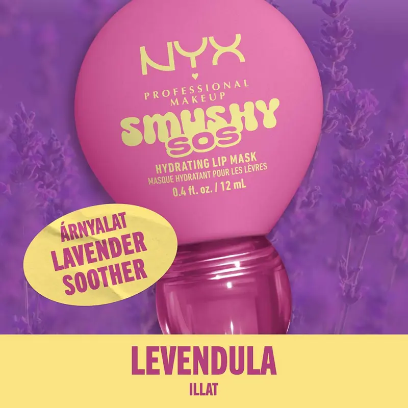 Smushy SOS ajakápoló maszk 05 Lavender Soother 12 ml