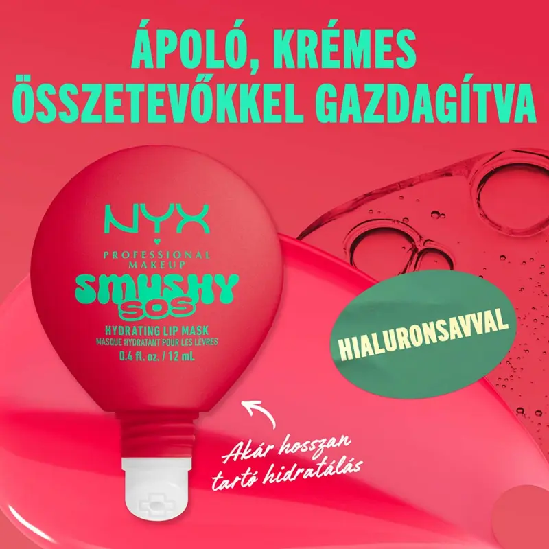 Smushy SOS ajakápoló maszk 07 Red-y 2 Chill 12 ml