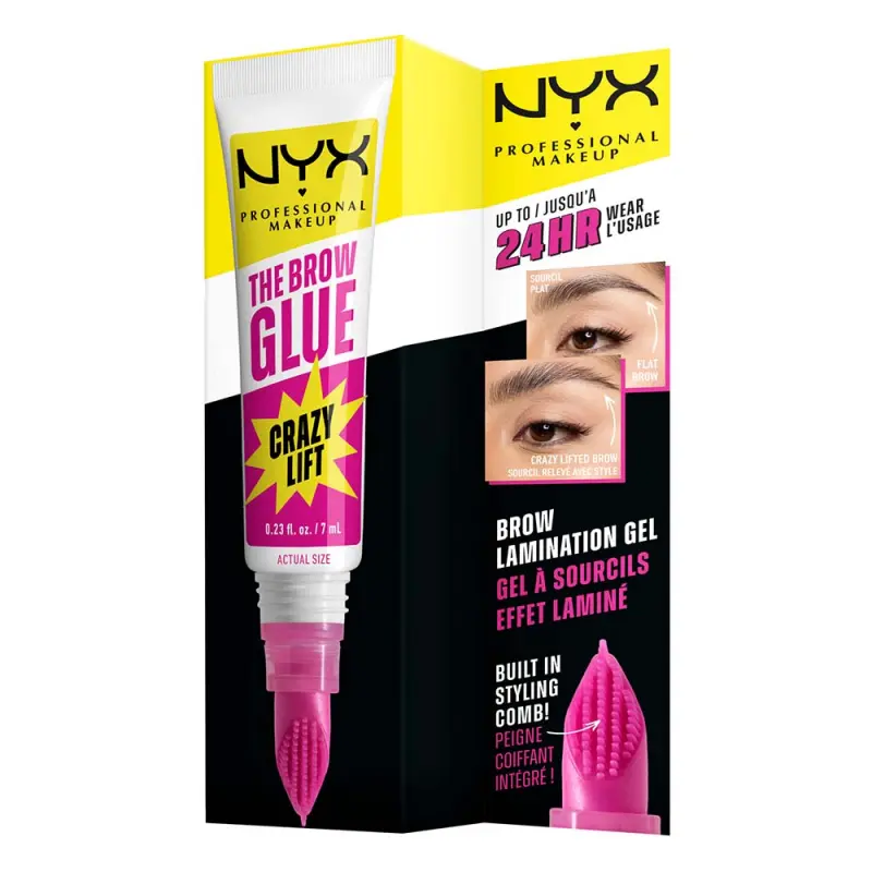 The Brow Glue Crazy Lift szemöldökformázó 7 ml