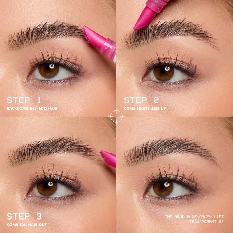 The Brow Glue Crazy Lift szemöldökformázó 7 ml