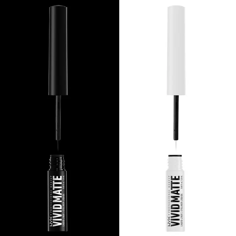 Vivid Matte Liquid Liner - Black (2 ml)