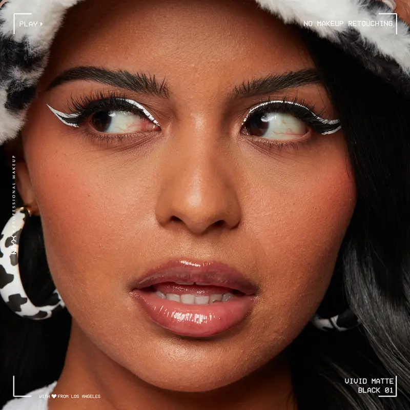 Vivid Matte Liquid Liner - Black (2 ml)