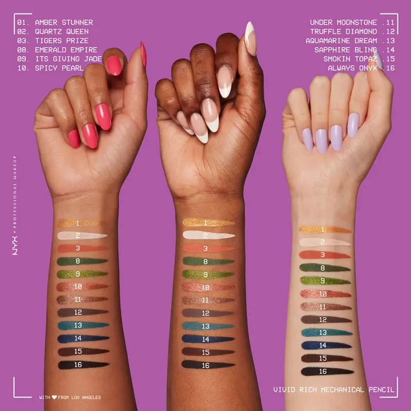 Vivid Rich Mechanical Liner - Quartz Que