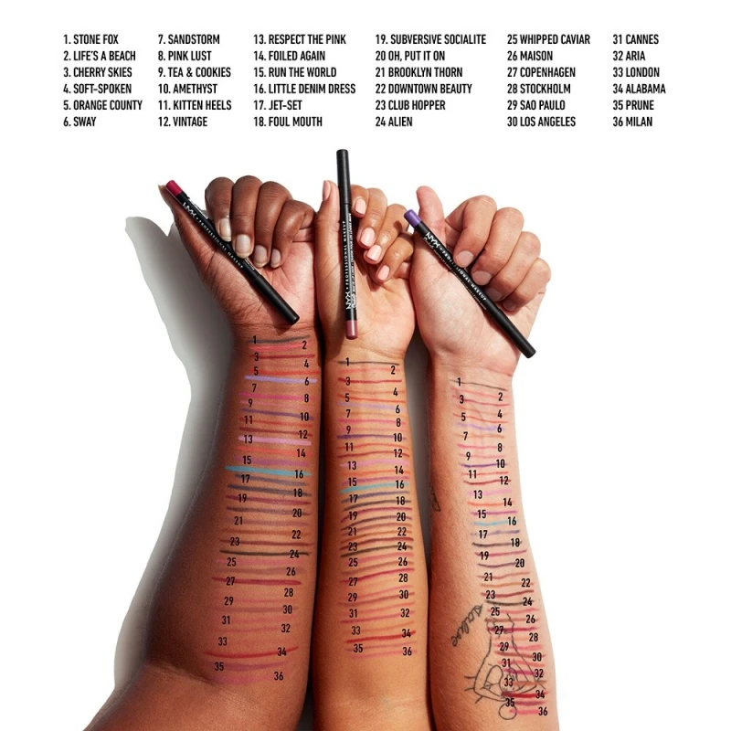 Suede Matte Lip Liner - Cherry Skies (1 g)
