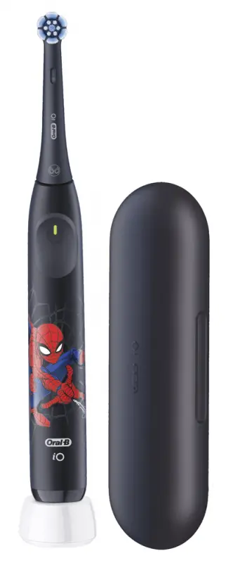 ORAL-B iO Kids Spiderman gyerek fogkefe + Utazó tok
