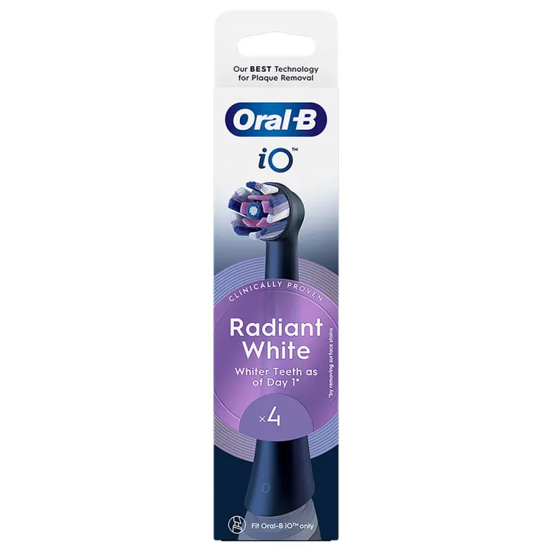 ORAL-B iO Radiant White Pótfej 4 db