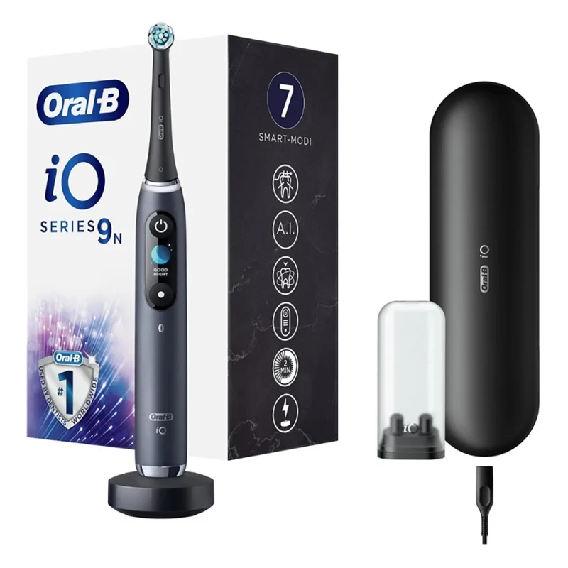 iO9 Elektromos Fogkefe Black