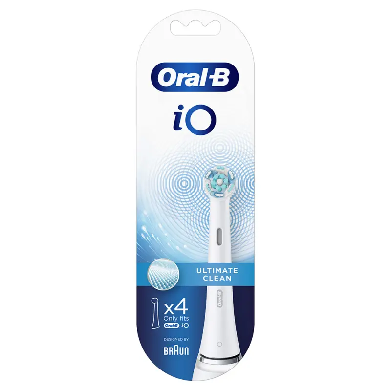 ORAL-B iO Ultimate Clean Pótfej Fehér 4 db