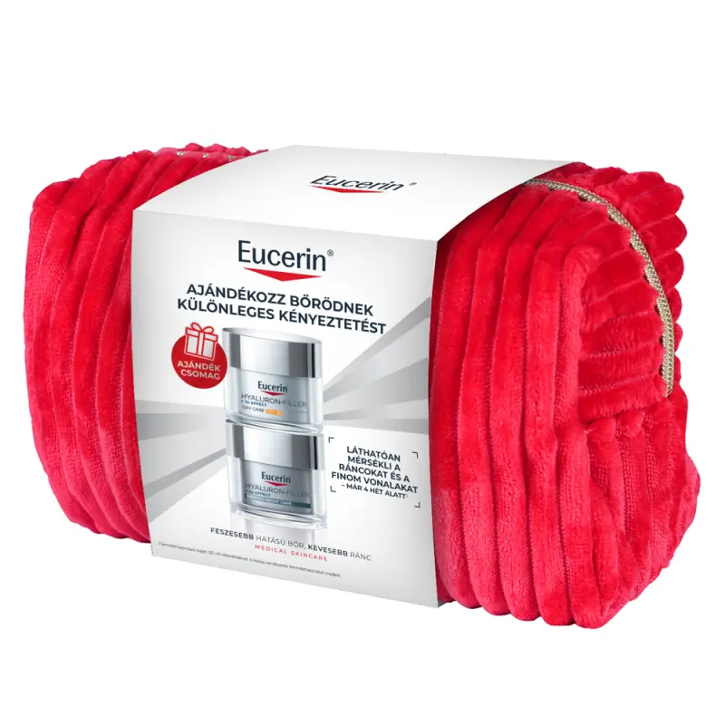 EUCERIN Anti-Age Hyaluron-Filler ajándékcsomag 50+50 ml EUCERIN Anti-Age Hyaluron-Filler ajándékcsomag 50+50 ml