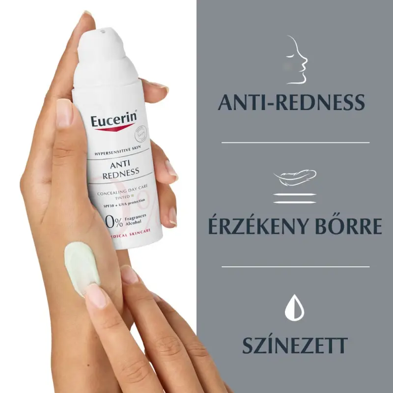 Anti-Redness Bőrpír elleni színezett nappali arcápoló SPF30 50 ml