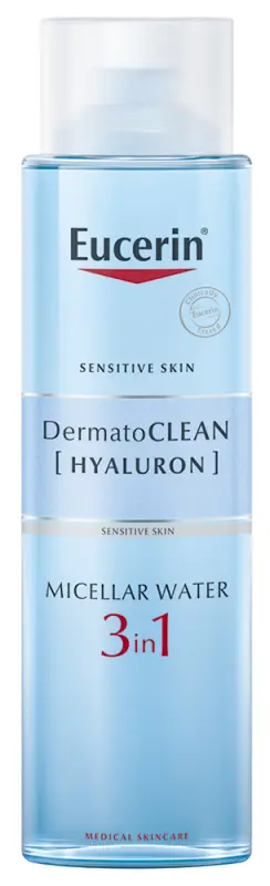 DermatoCLEAN HYALURON 3 az 1-ben Micellás arclemosó 400 ml