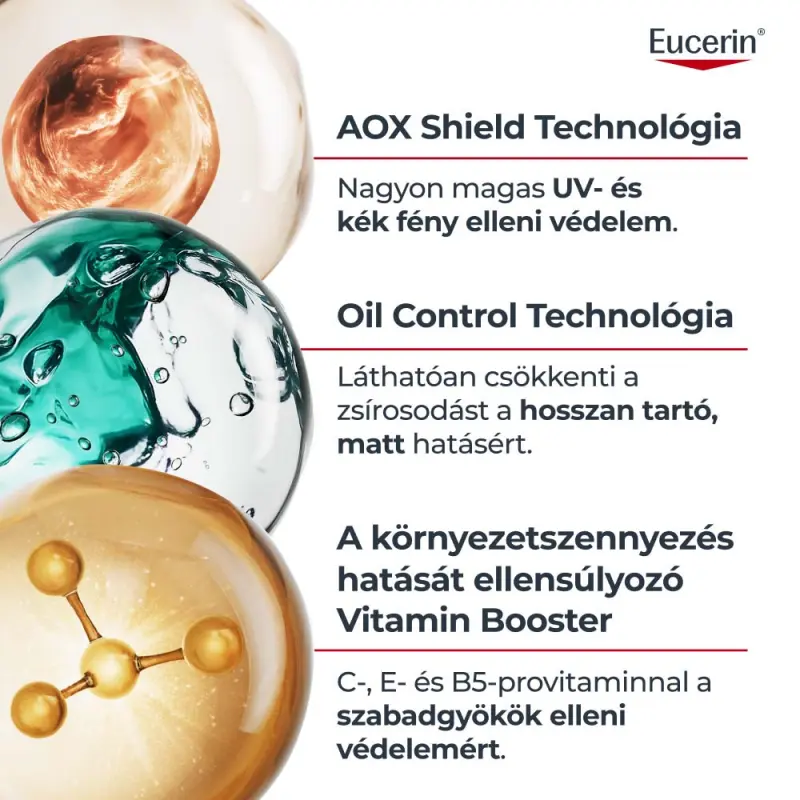 Sun Oil Control Nappali UV Szérum arcra SPF50 (30 ml)