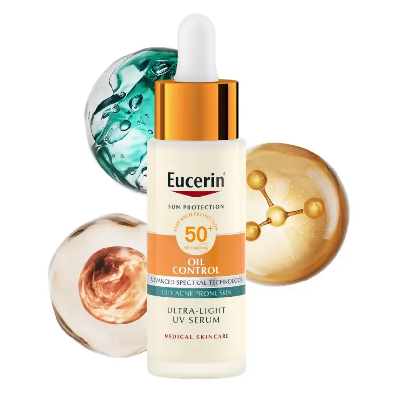 Sun Oil Control Nappali UV Szérum arcra SPF50 (30 ml)