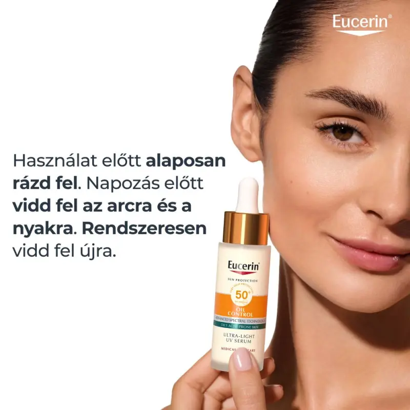 Sun Oil Control Nappali UV Szérum arcra SPF50 (30 ml)