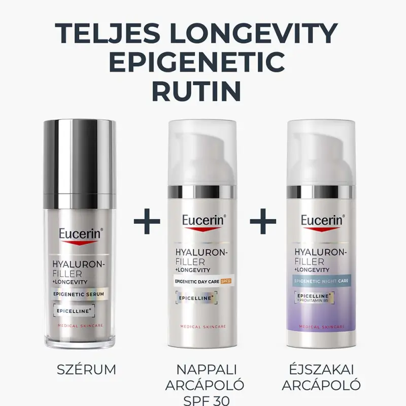 Hyaluron-Filler + Longevity Epigenetic Éjszakai arcápoló 50 ml
