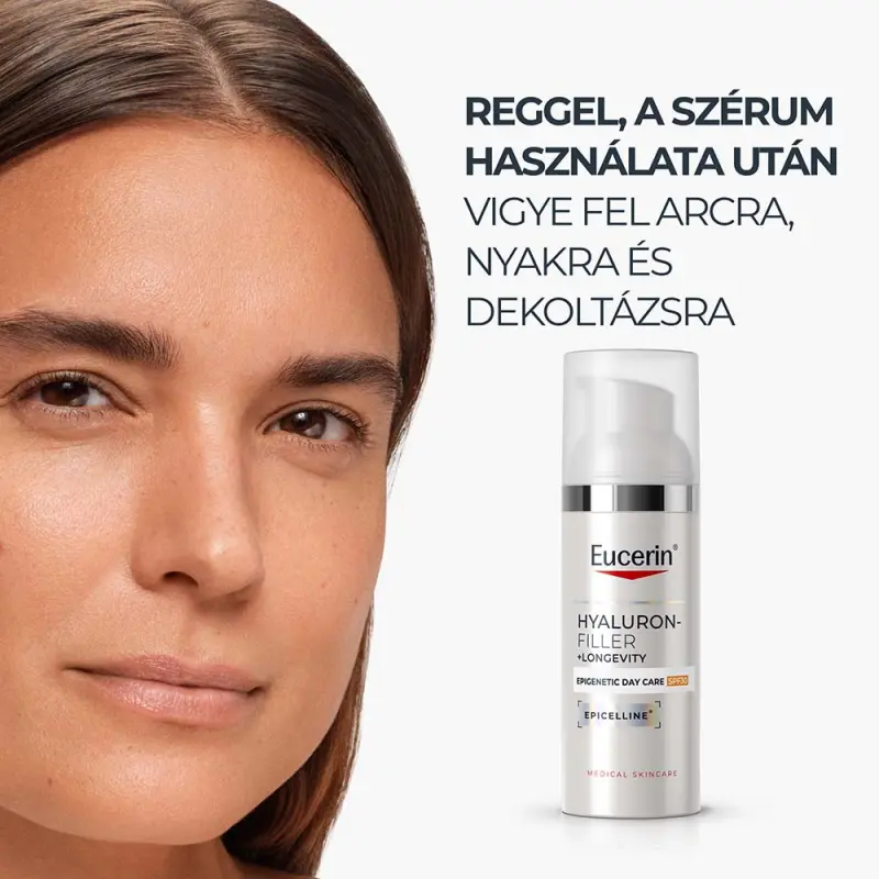 Hyaluron-Filler + Longevity Epigenetic Nappali arcápoló SPF30 (50 ml)